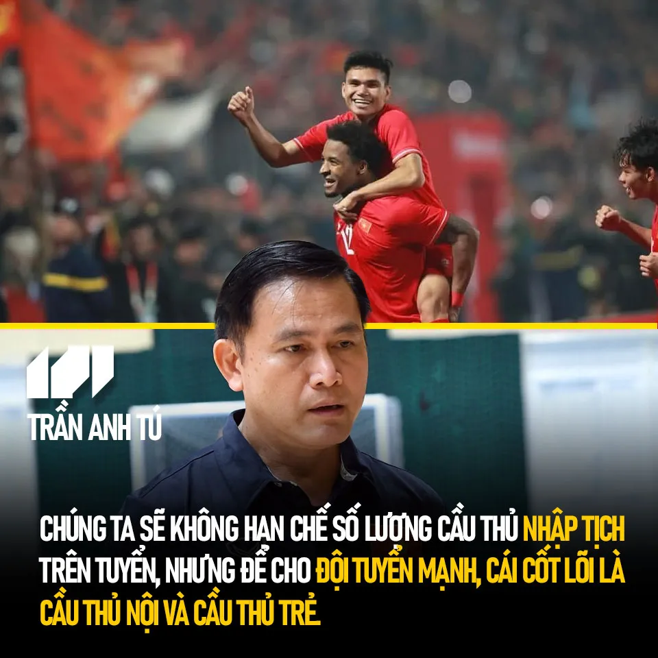 KHÔNG GIỚI HẠN SỐ LƯỢNG CẦU THỦ NHẬP TỊCH Ở ĐTQG VIỆT NAM !